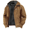 GLYMONT SHIRT PRO - Winter Hooded Coat With Pockets Fashion Warm Fleece Zip-up Jacket Casual Outwear Men's Clothing